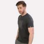 Lion Face Print Tee Dark Grey