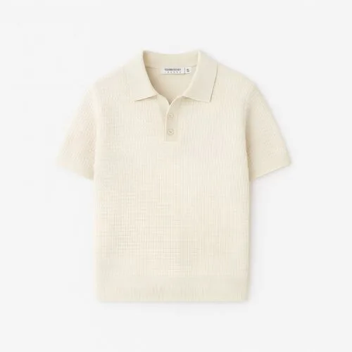 Home 25 Knit Button Cream